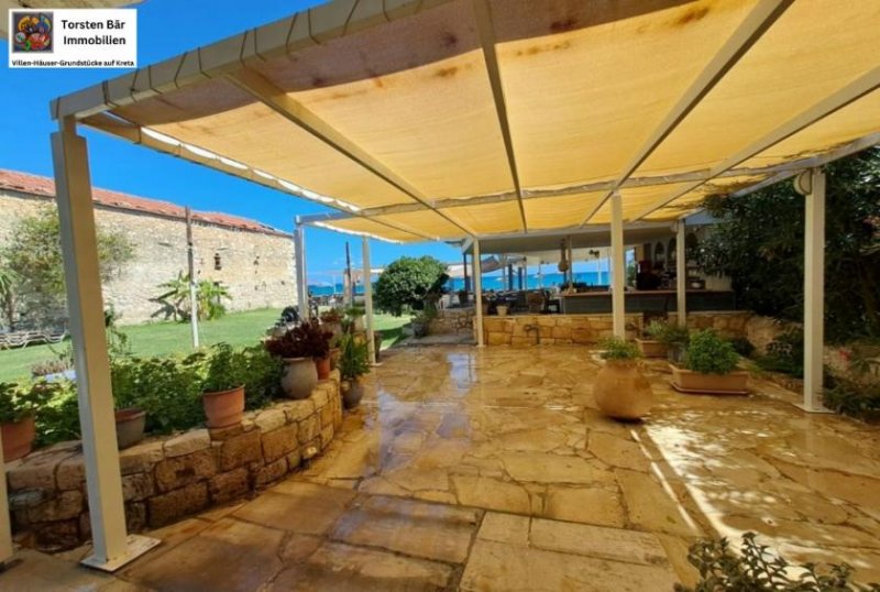 Kalives Kreta, Kalives Einzigartiges Anwesen (Restaurant) direkt am Meer – Kalives Gewerbe kaufen